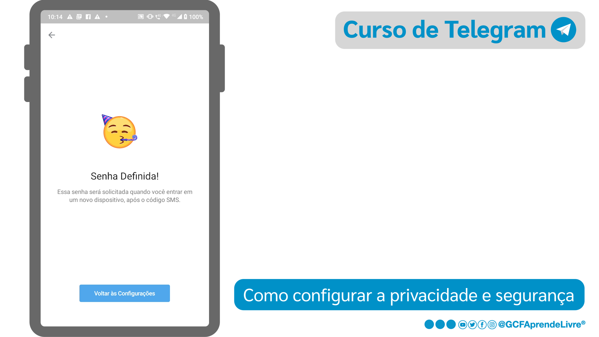 Como ativar a verificação em duas etapas no Telegram - passo 5